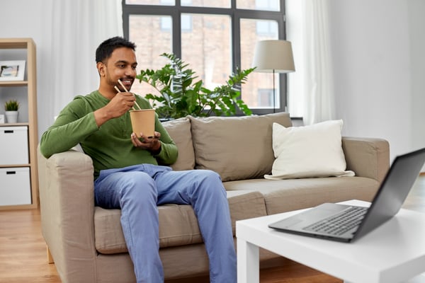 Takeout and video call