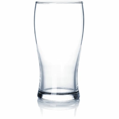 Empty beer glass