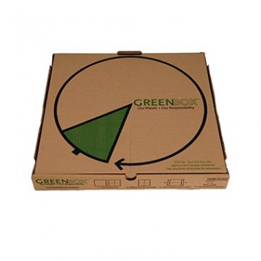 GreenBox Kraft Pizza Box