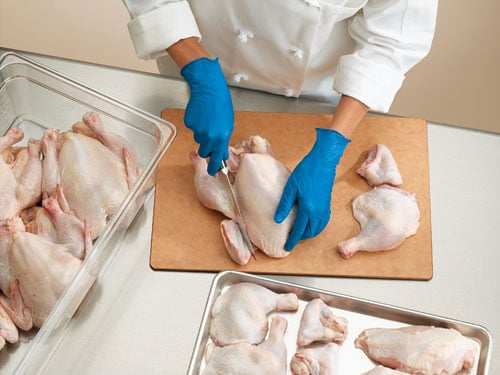 Nitrile-Formlex gloves for commercial kitchens by FoodHandler